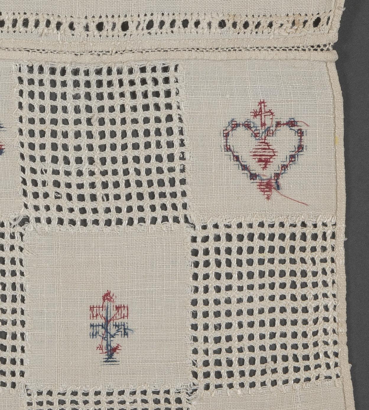 2013.0031.168 Towel, reverse, detail 6