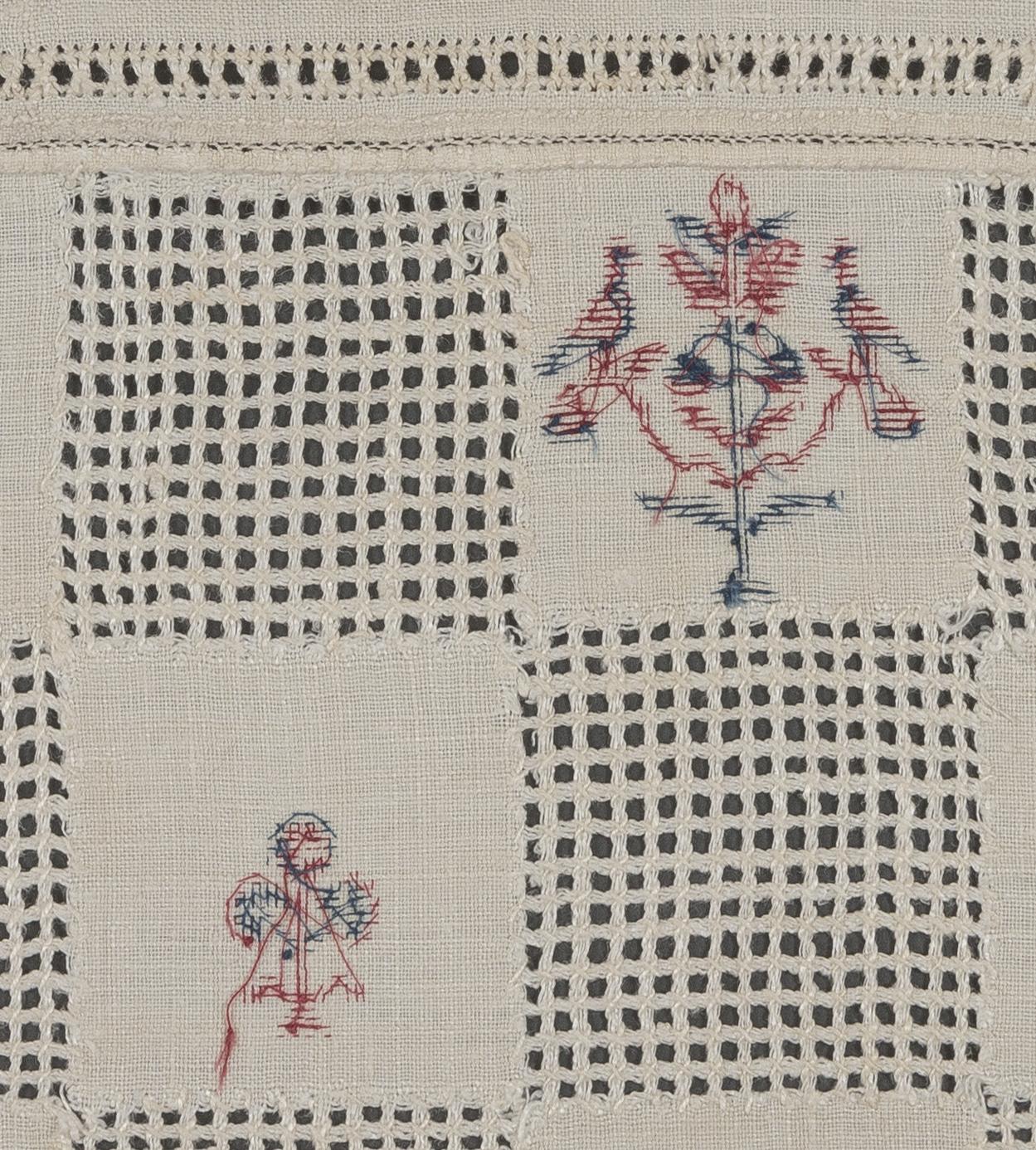 2013.0031.168 Towel, reverse, detail 7