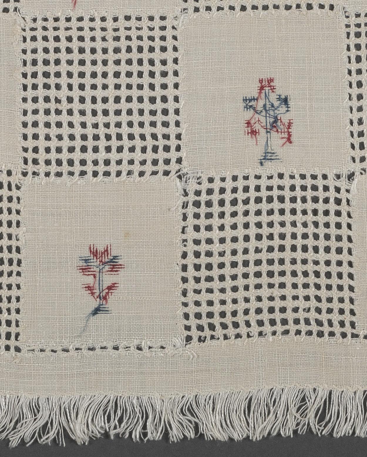 2013.0031.168 Towel, reverse, detail 10