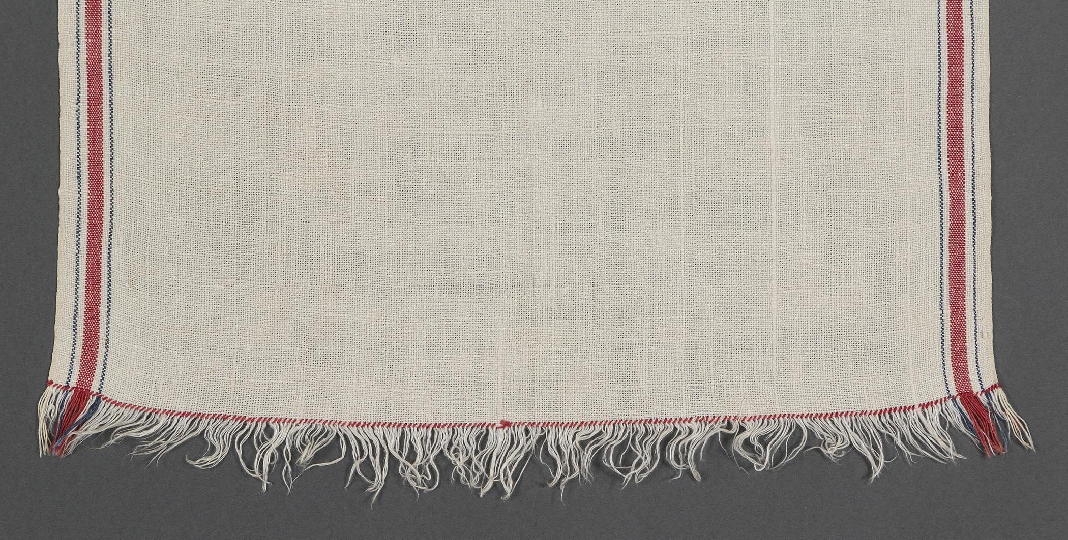 2013.0031.170 Towel, reverse, detail 5