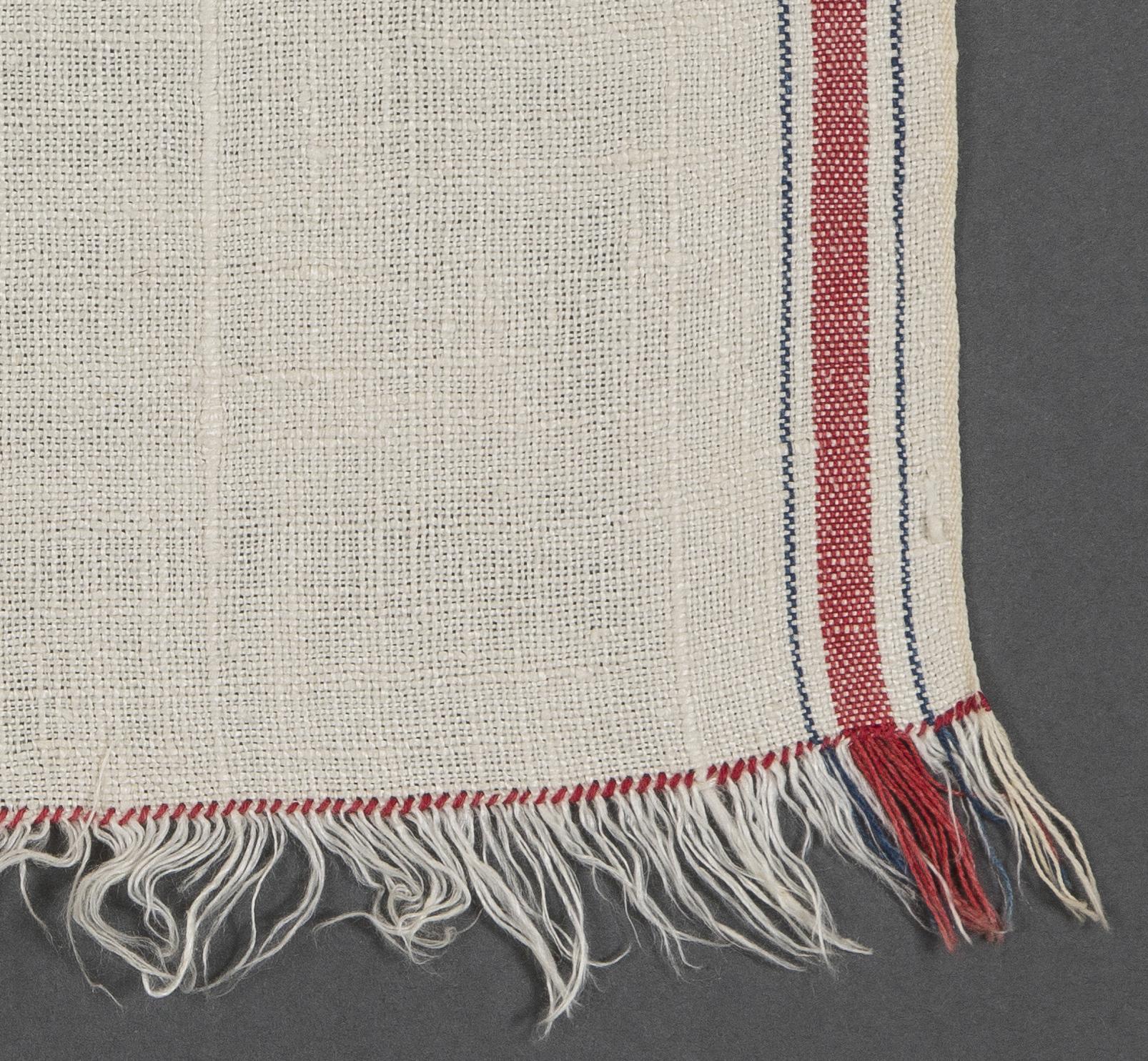 2013.0031.170 Towel, reverse, detail 6