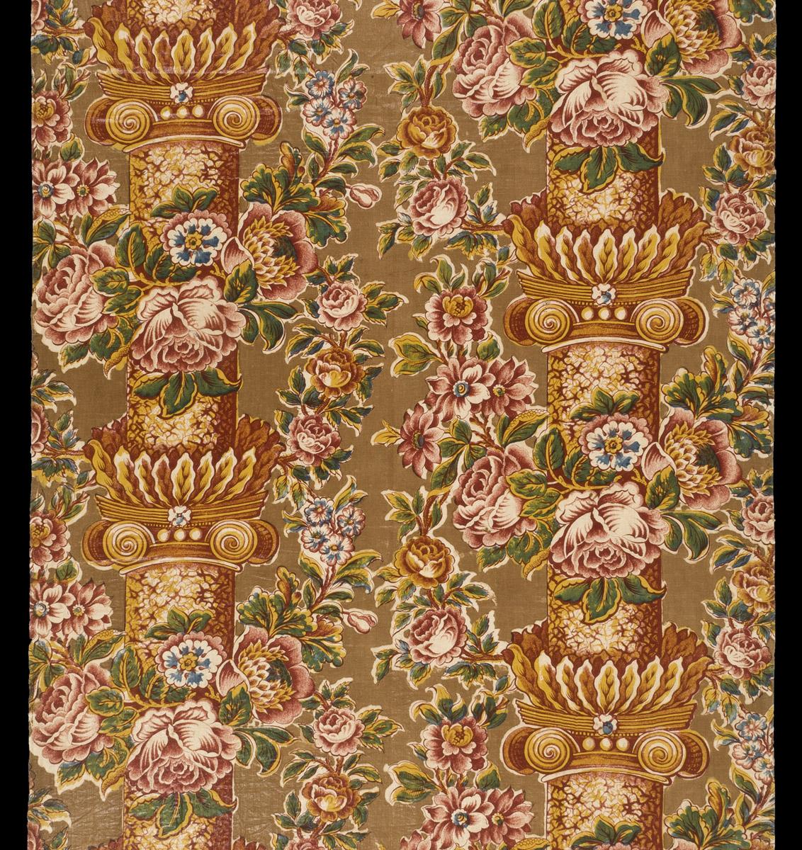 1967.0079 Textile, printed, detail 2