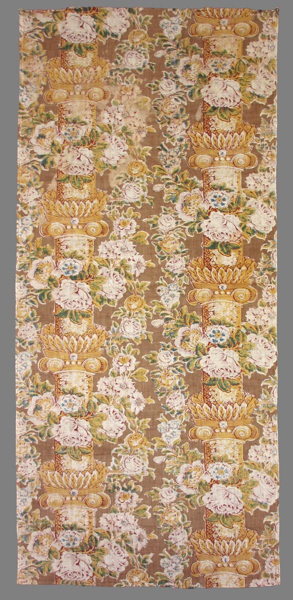 1967.0079.001 Textile, printed reverse