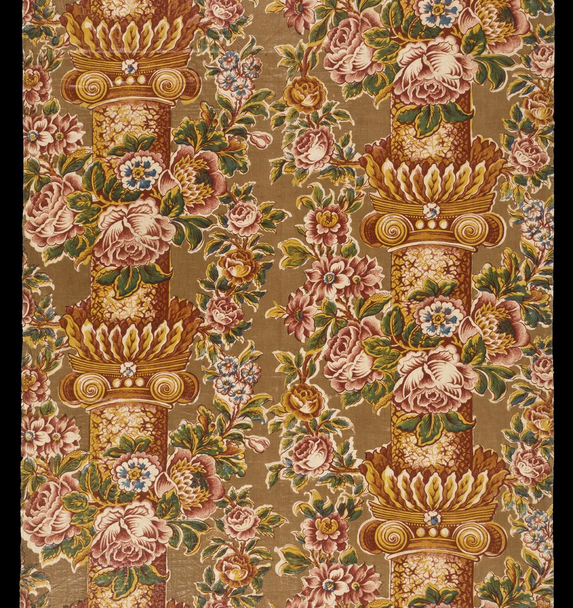 1967.0079.001 Textile, printed, detail, Book image C250