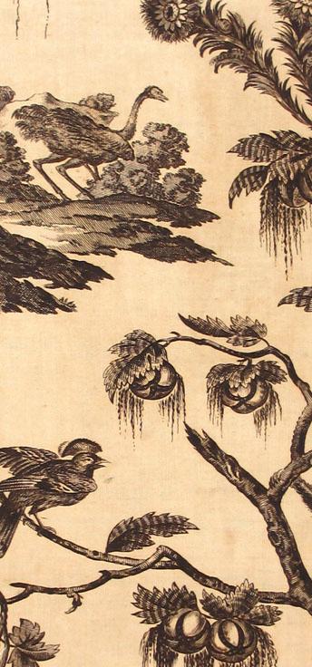 T1142 textile, printed design repeat