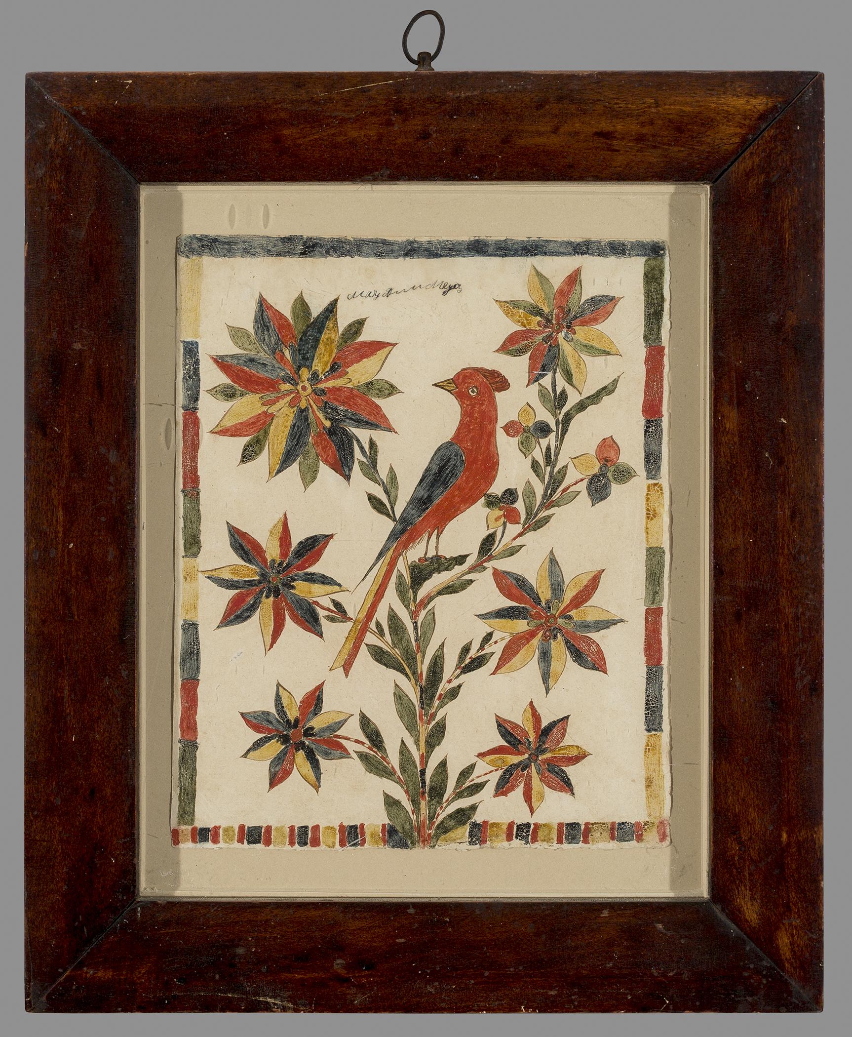 2012.0036.004 A Fraktur, B Frame, view 1