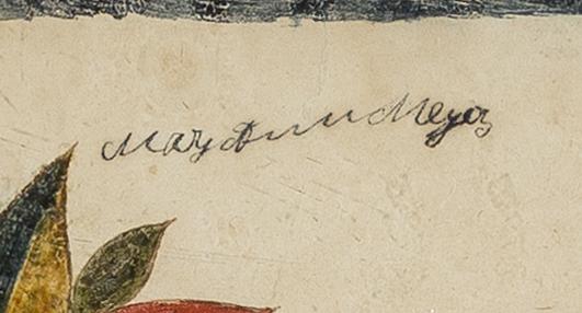 2012.0036.004 A Fraktur, detail 1