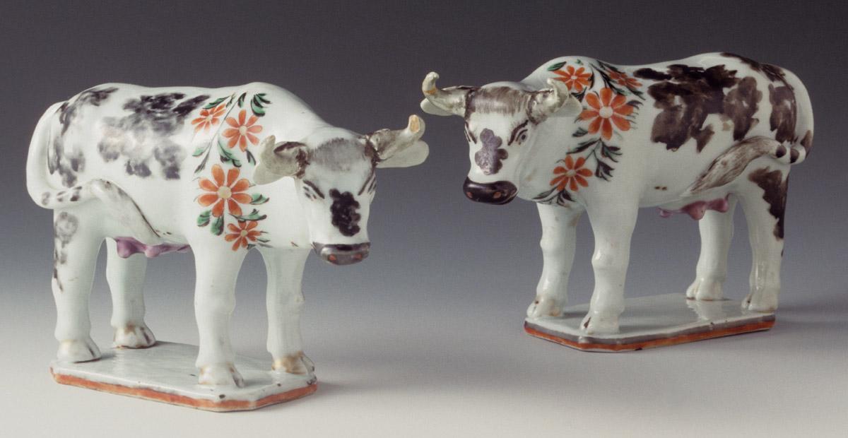 1959.0533, .0534 Figures, Water buffalo