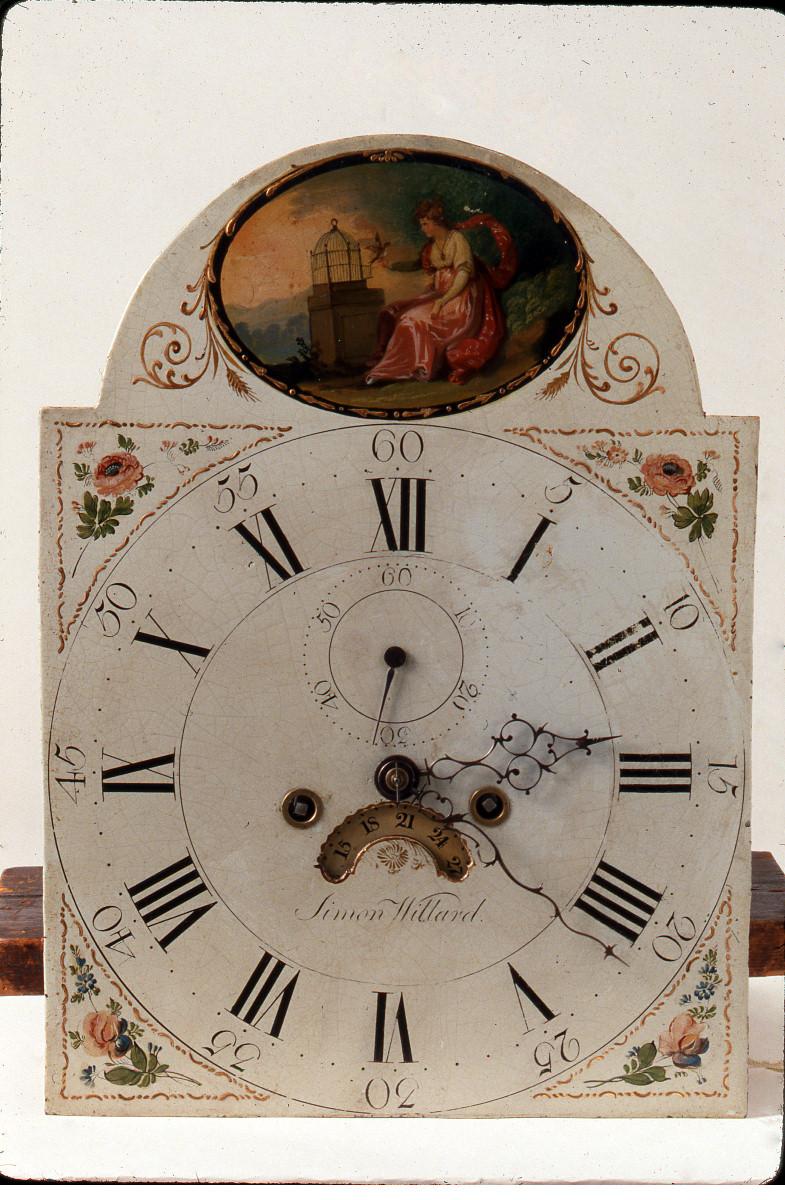 1953.0155.064 Clock, Tall clock (detail)
