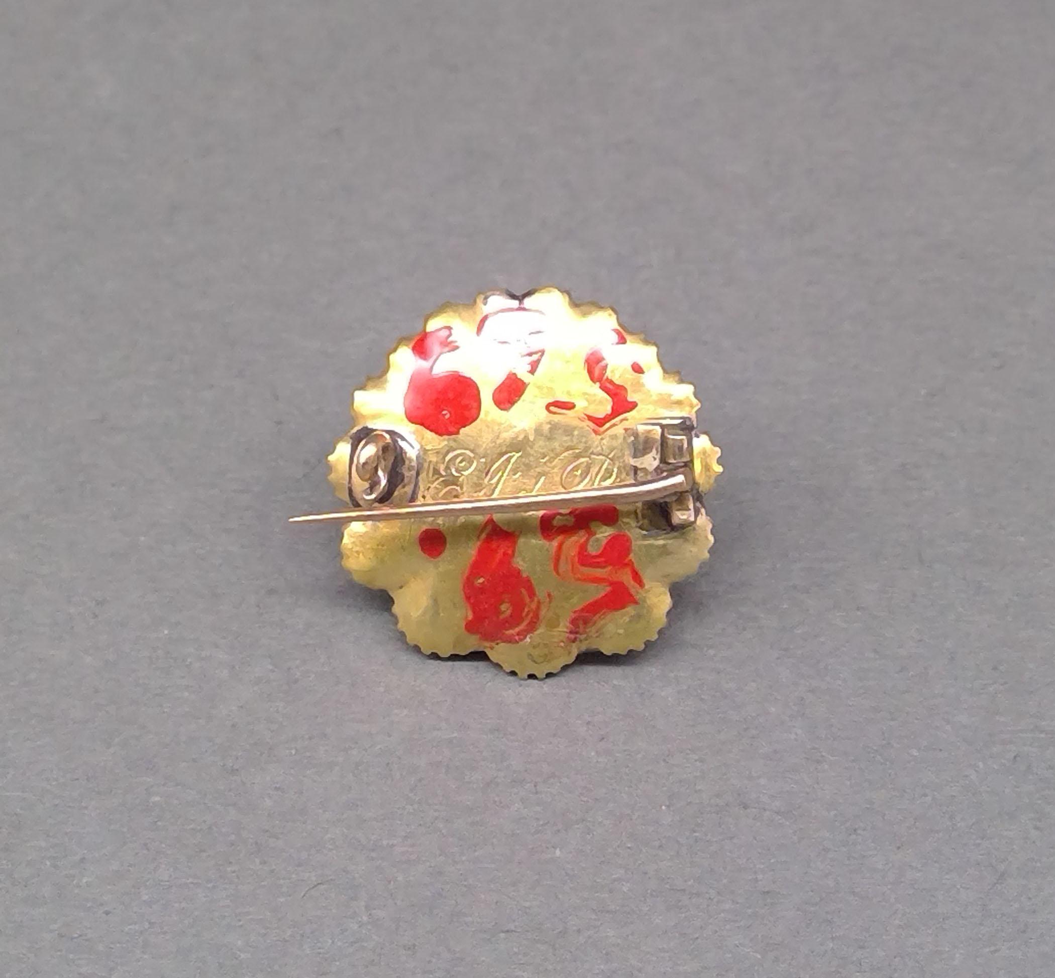 1959.0569 Brooch, Mourning brooch or pin, view 3