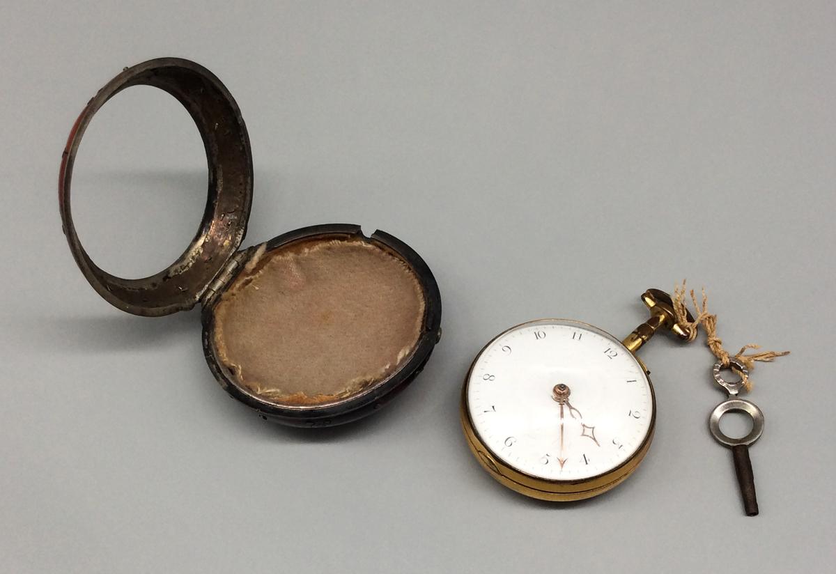 1959.0576 Watch; 1965.0520 Watch case, view 3