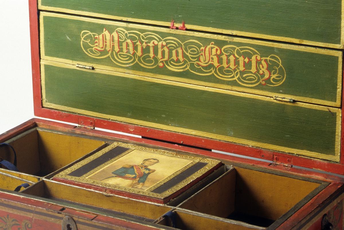 1959.0577 Dressing Box, Detail