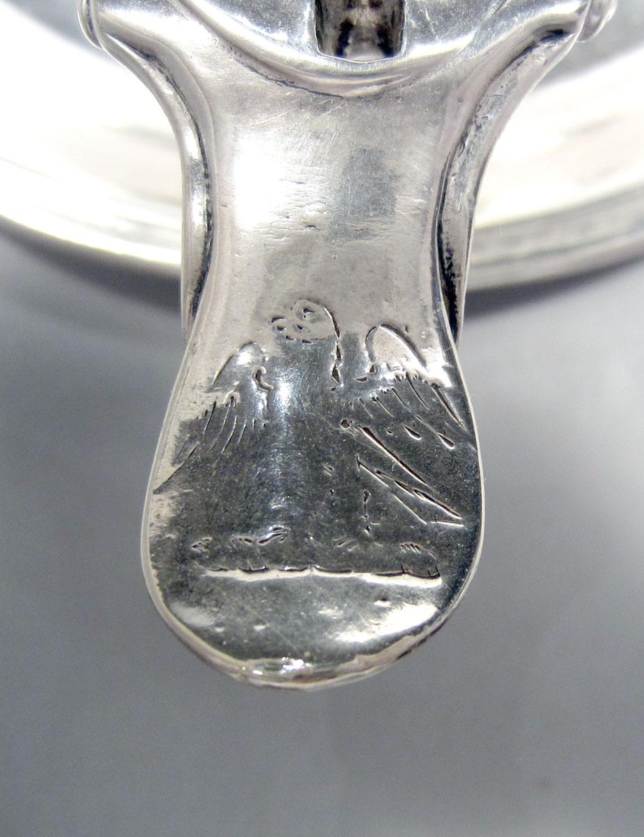 1959.0605 A Silver Candlestick engraved decoration