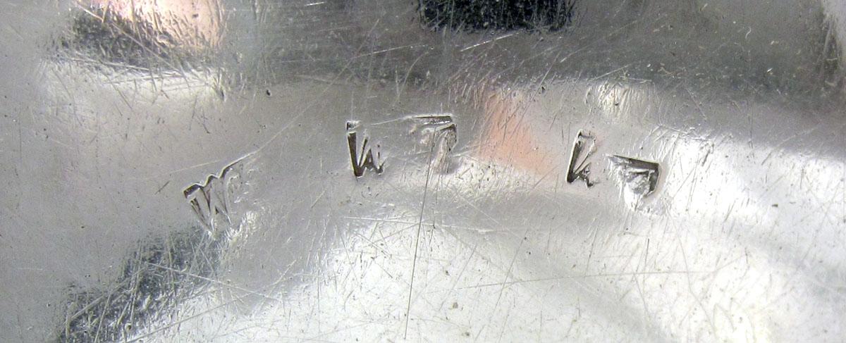 1959.0605 A Silver Candlestick mark