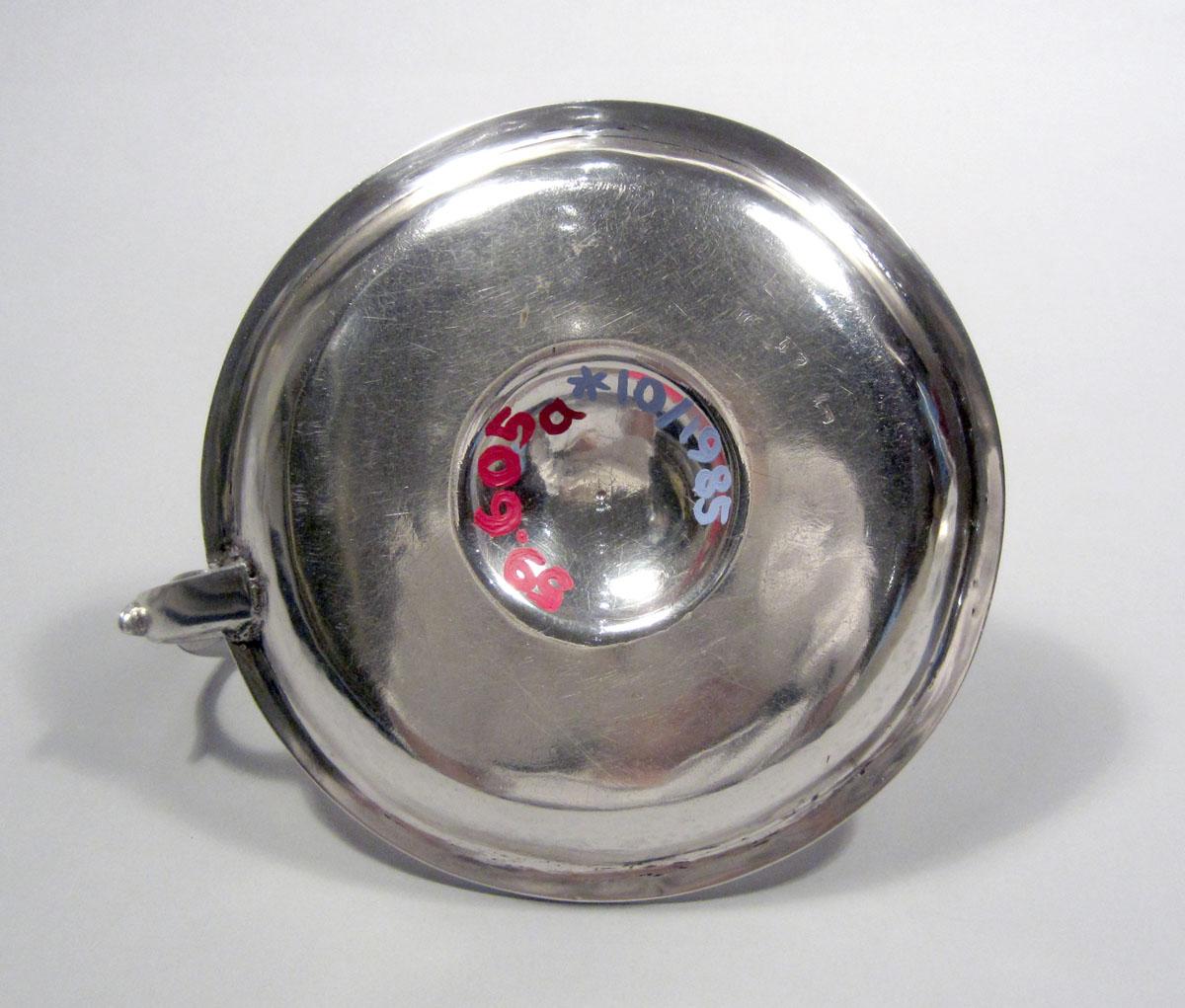 1959.0605 A Silver Candlestick underside