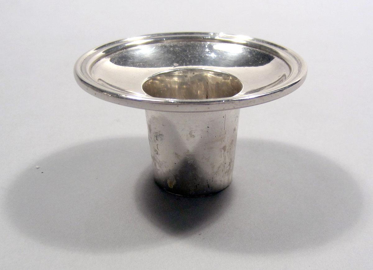 1959.0605 B Silver Candlestick Bobeche