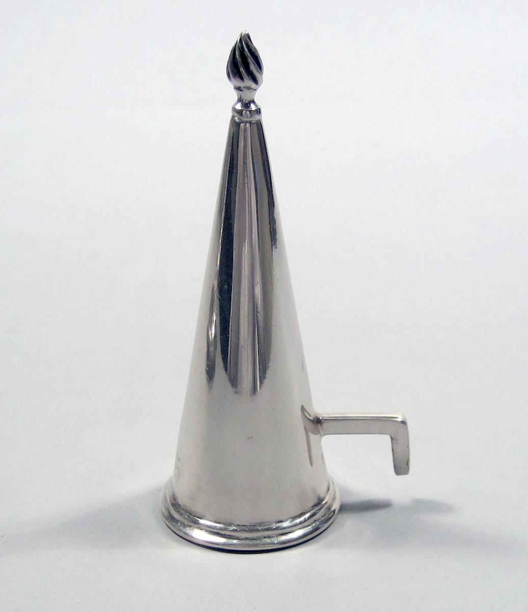 1959.0605 C Silver Candlestick Snuffer