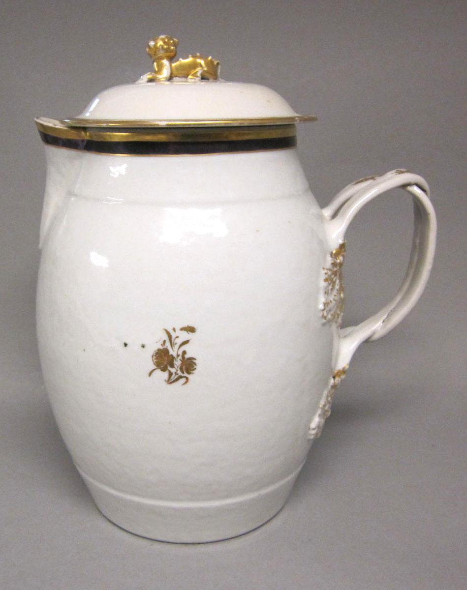 1959.0618 A,B Porcelain pitcher