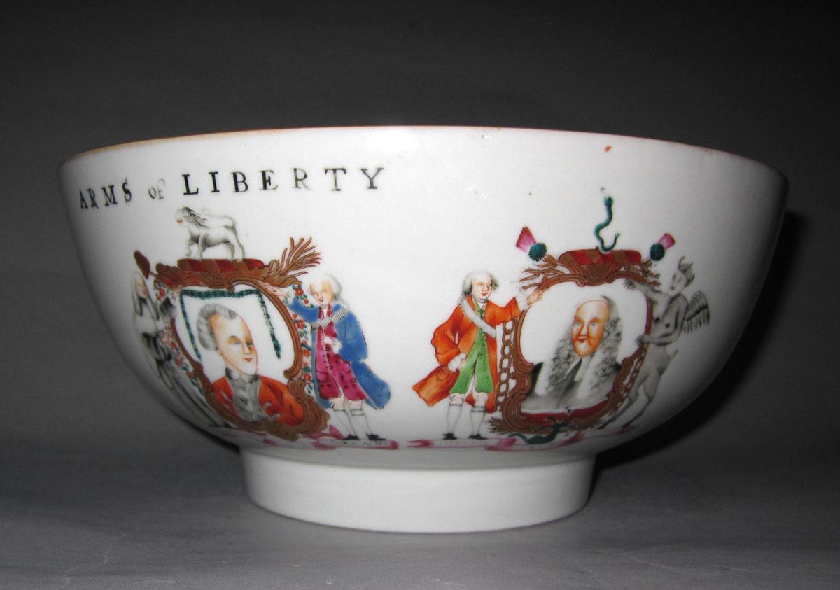 1959.0652 Porcelain punch bowl