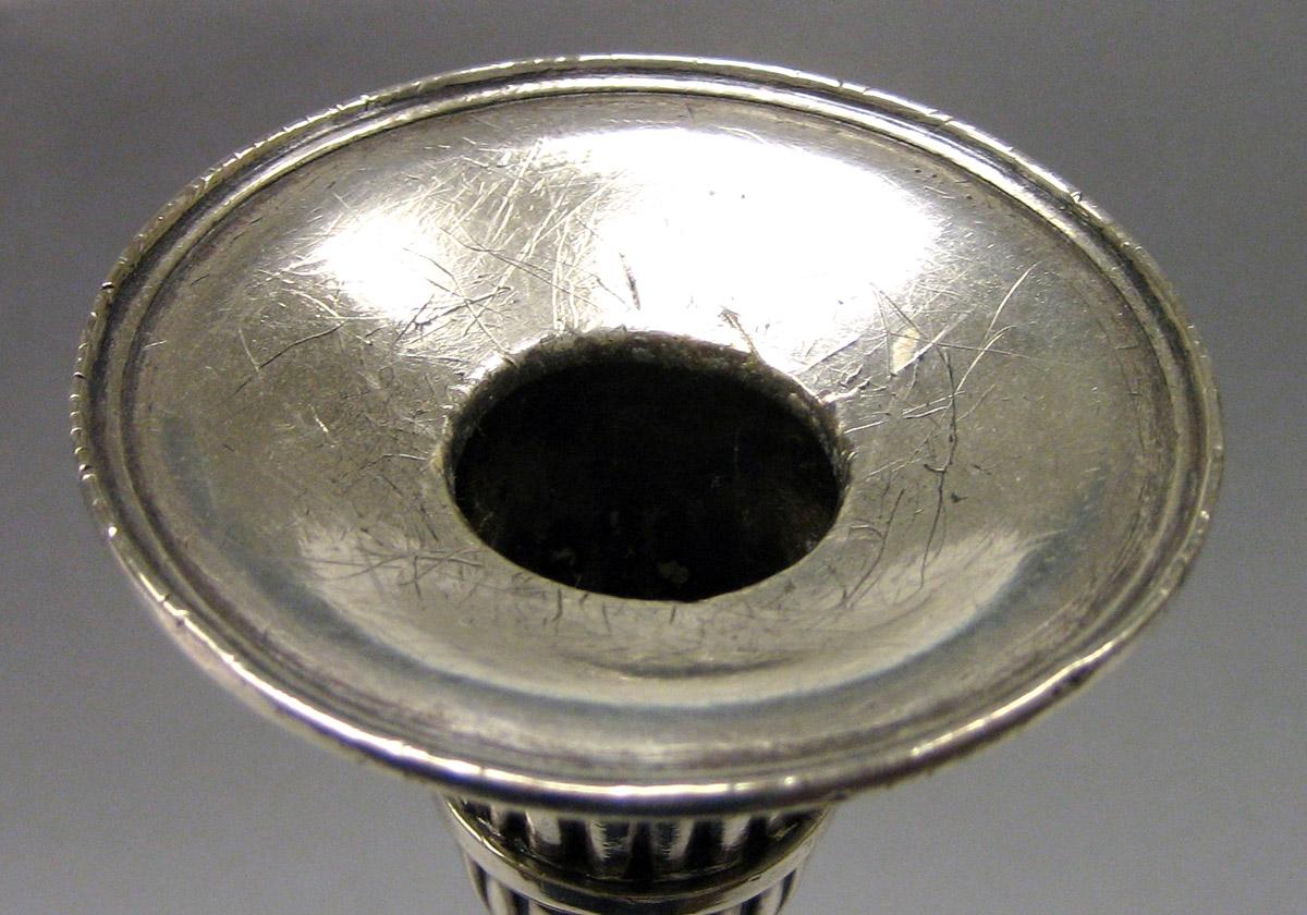 1959.0676.002 Silver Candlestick top view