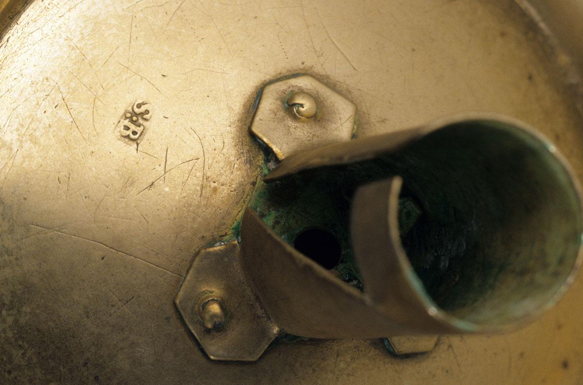 1959.0678, 1959.0679 Chamberstick detail