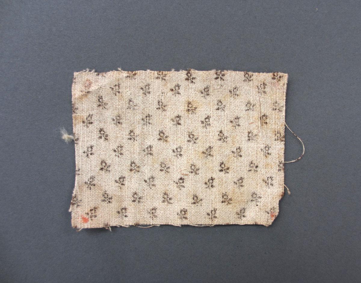 1975.0214.003 B textile, printed, reverse