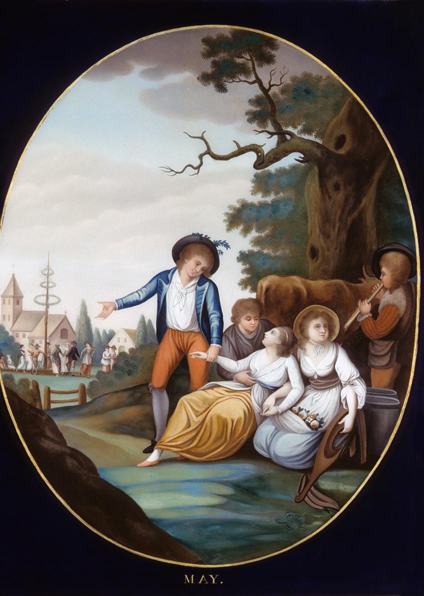 1959.0760 A Painting on Glass