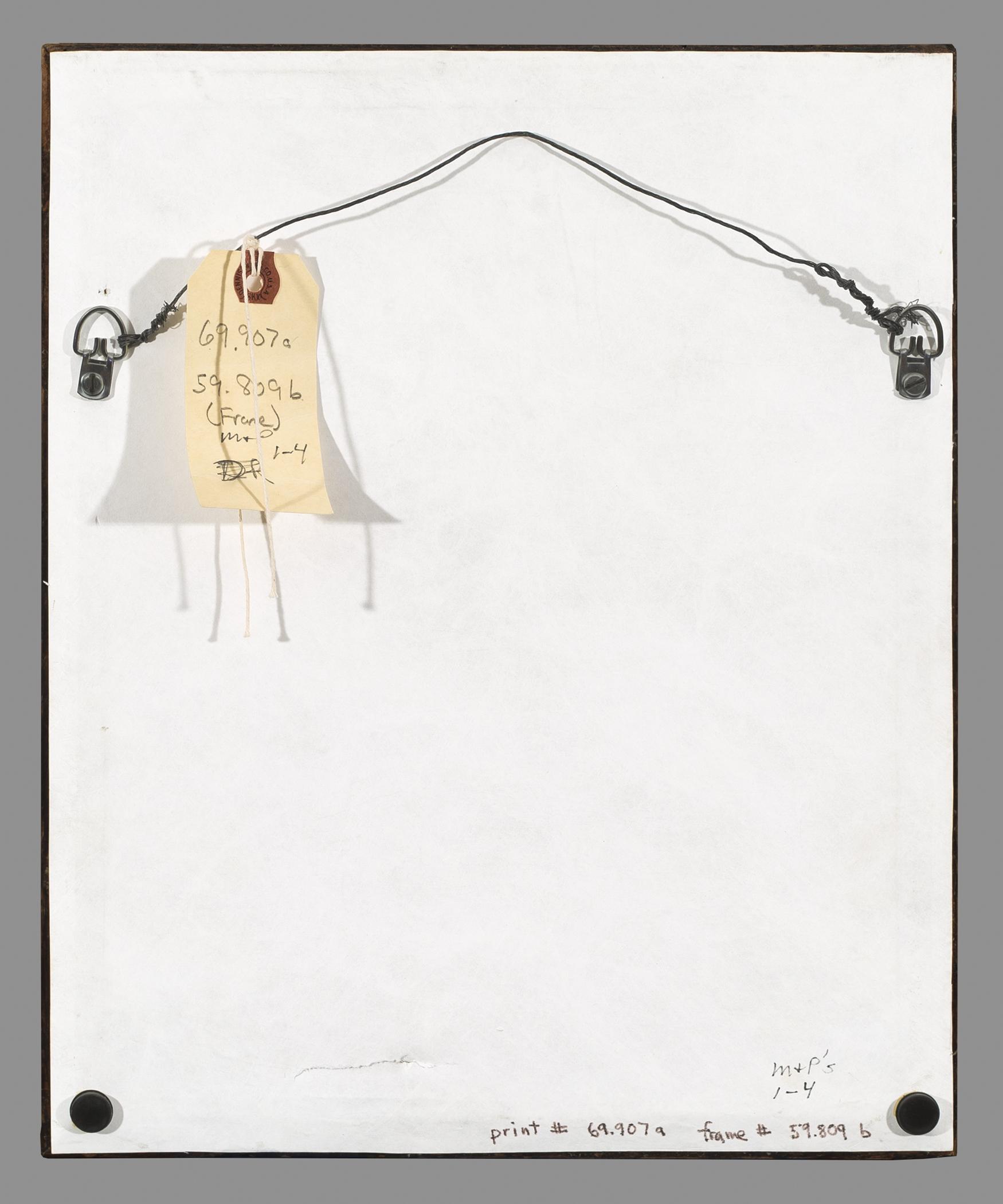 1959.0809 B Frame, view 1, reverse
