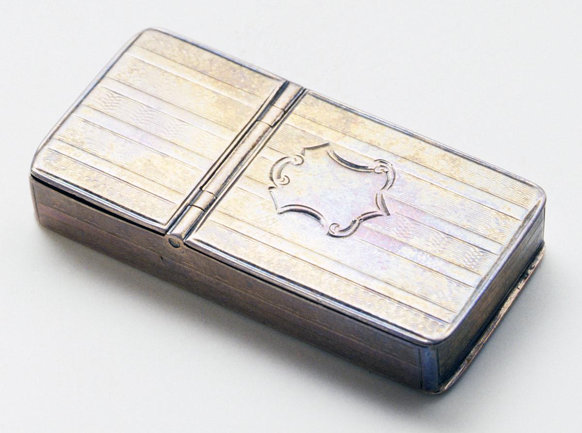 1964.0064 A-C Silver Nutmeg Grater
