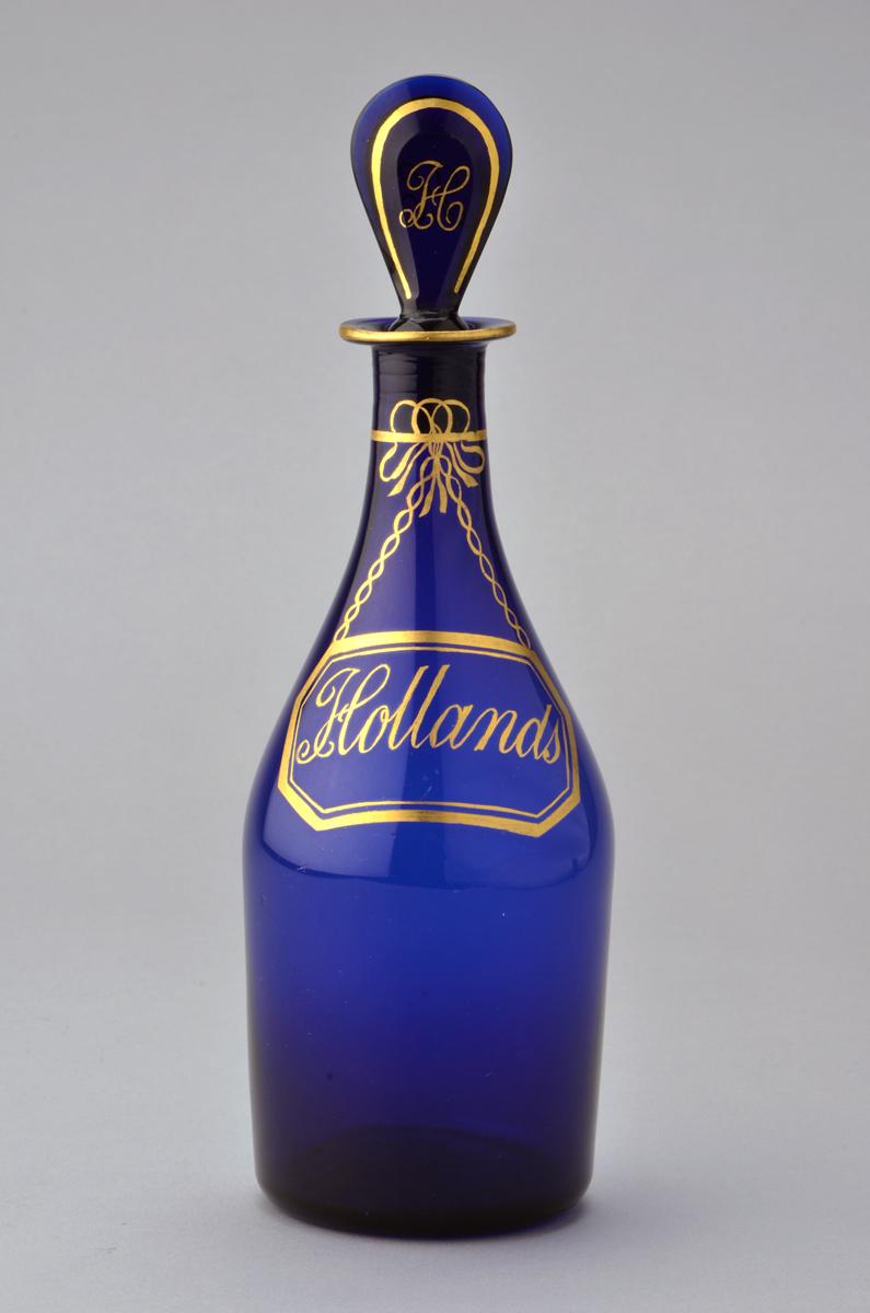 2012.0039.002.002 A, B Hollands decanter