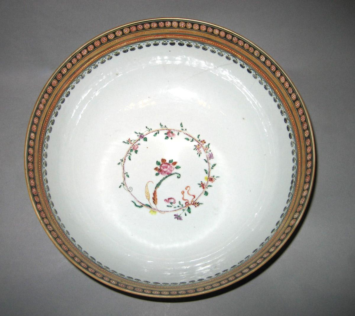 1959.0830 Porcelain Bowl interior