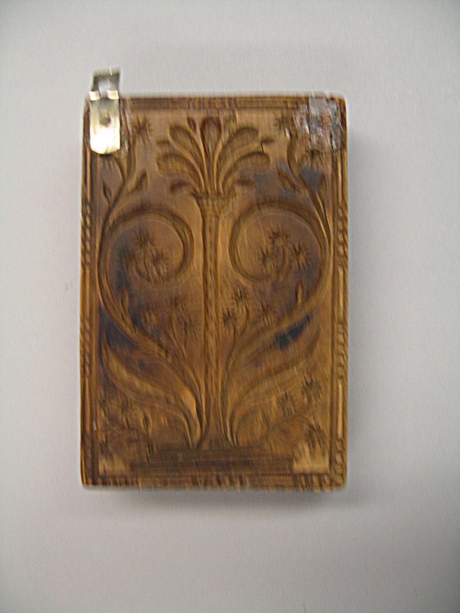 1959.0859 Springerle mold back