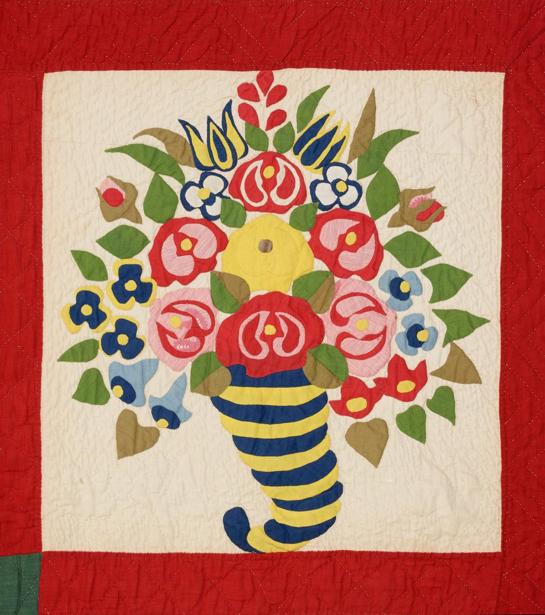 2013.0010 Quilt, detail 1