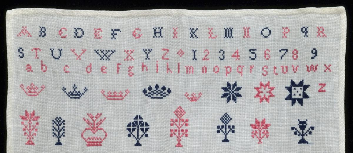 2013.0018 Sampler, Detail