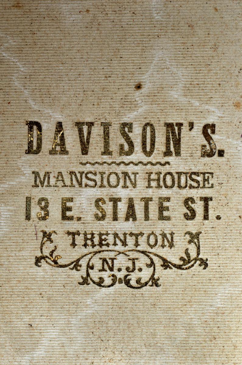 2013.0016 A Hat, label