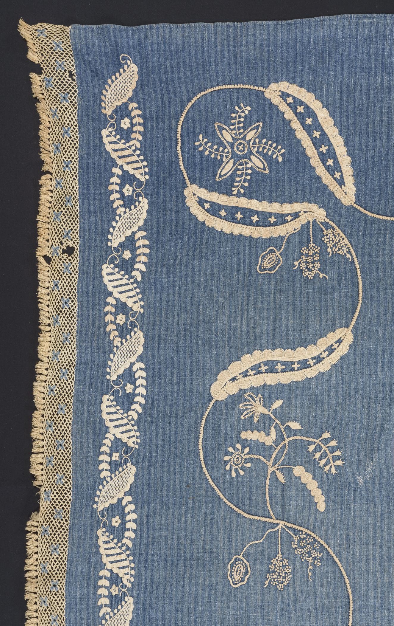 2013.0017 Bedcover, detail 4