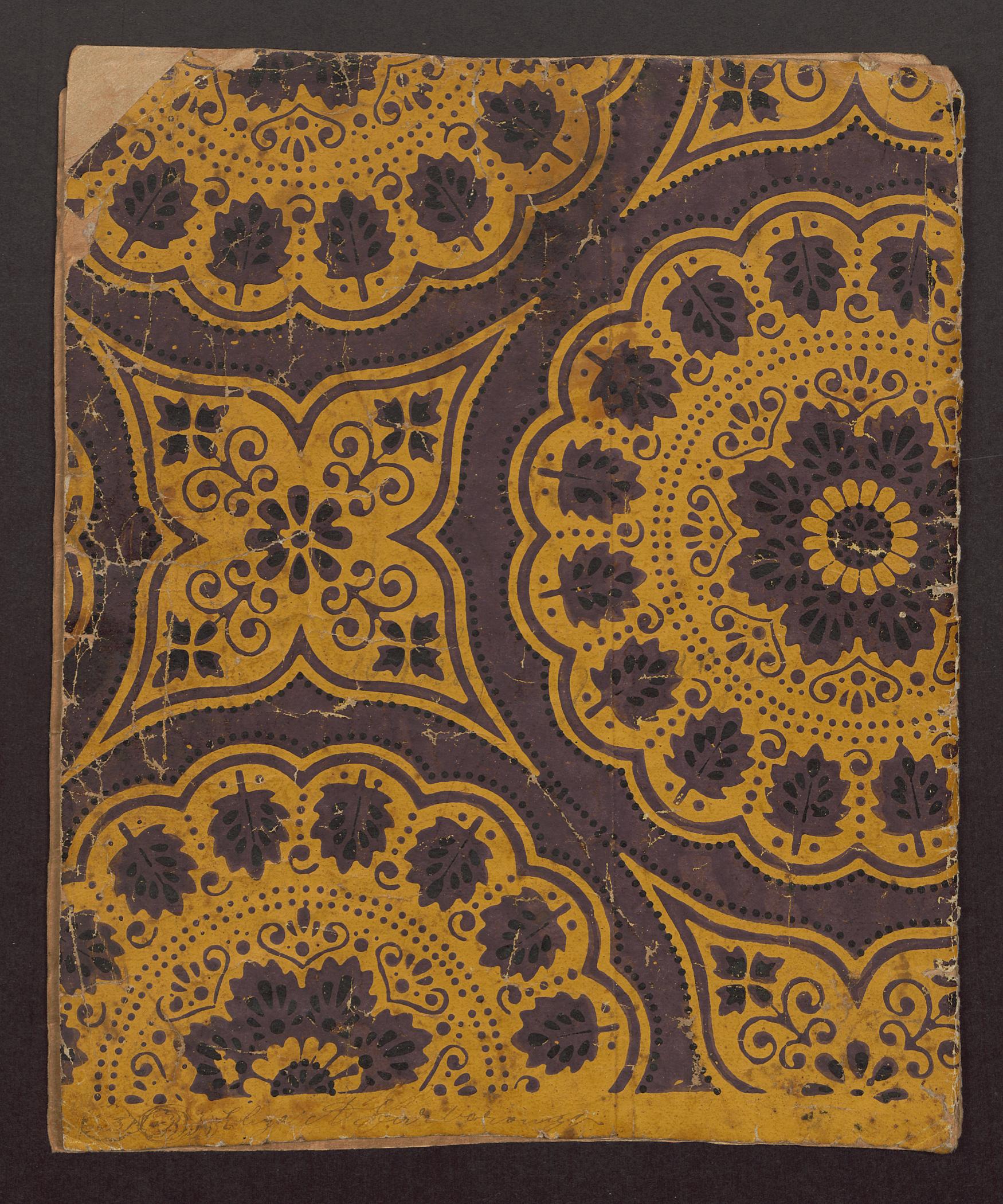 2013.0019 A Pattern Book, Back Cover