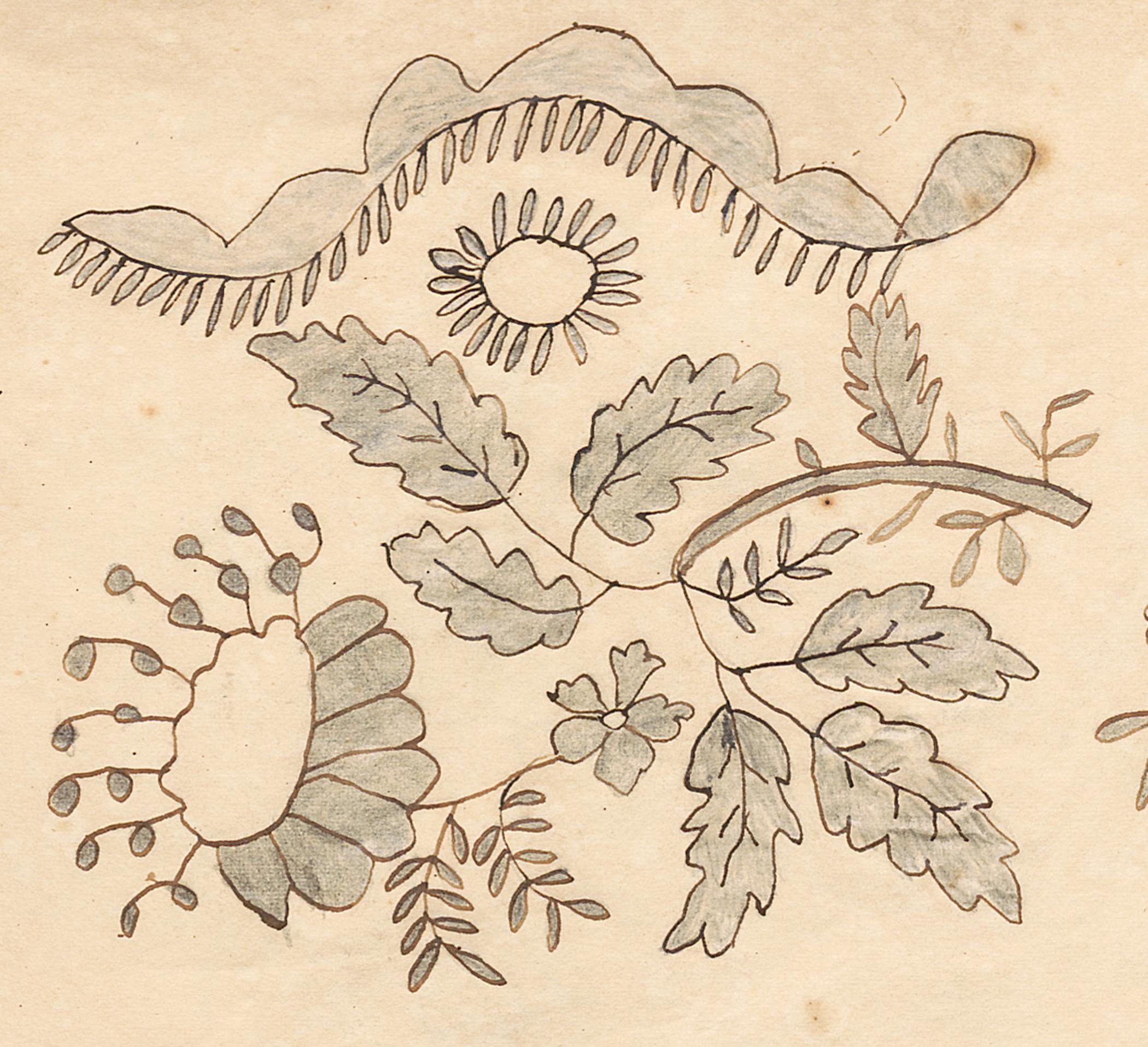 2013.0019 A Pattern Book, Page 3 Detail