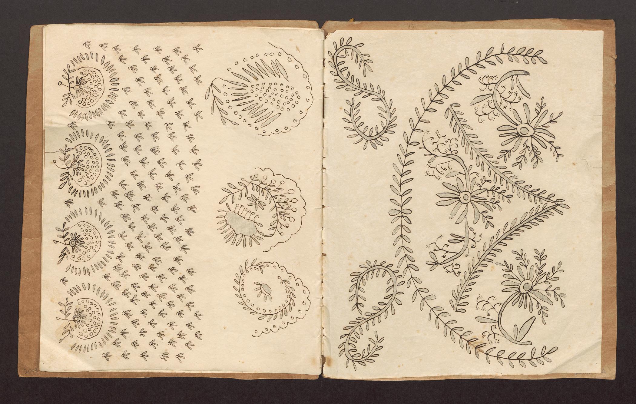 2013.0019 A Pattern Book, Pages 22 and 23