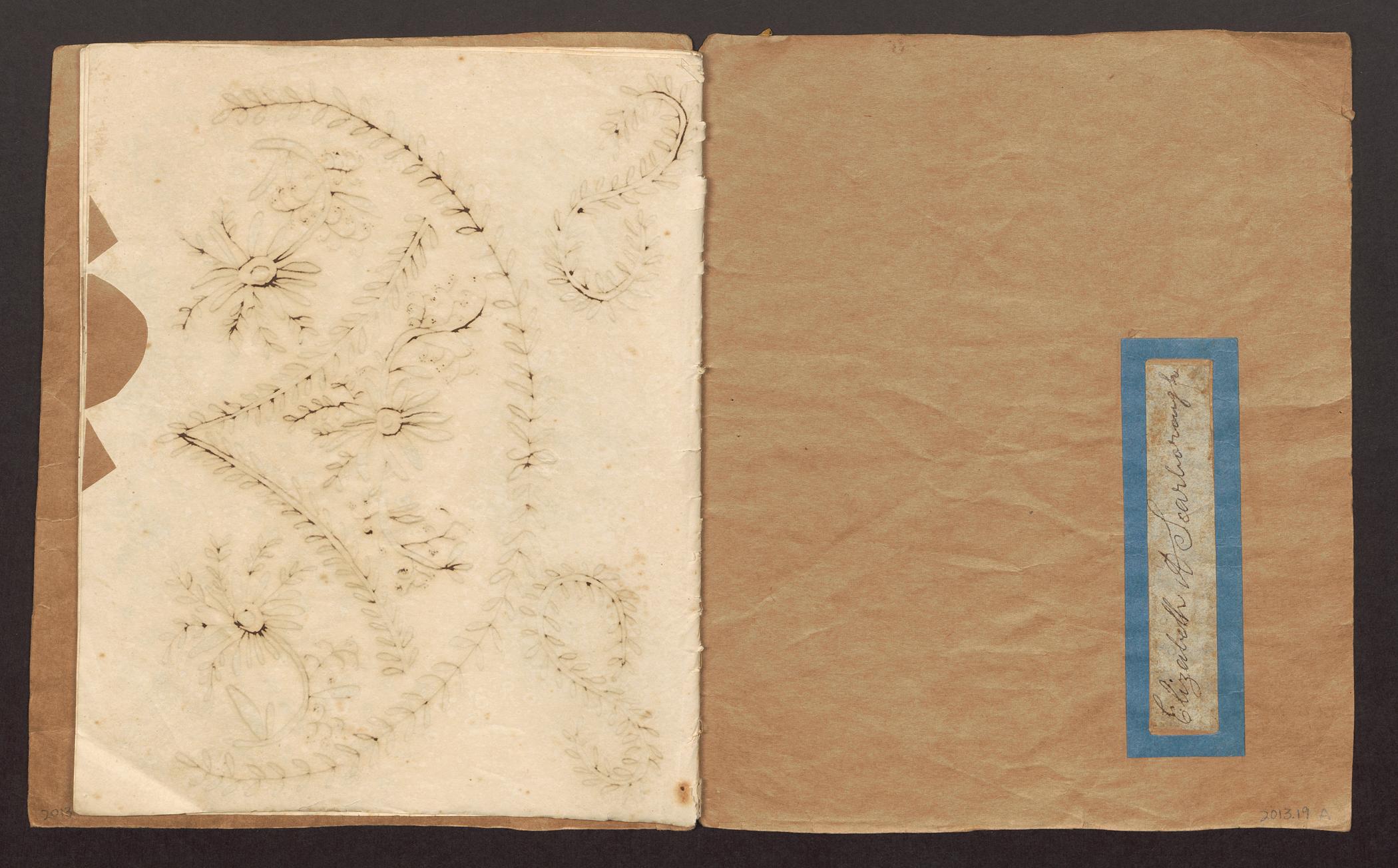 2013.0019 A Pattern Book, Page 24 and Back Cover