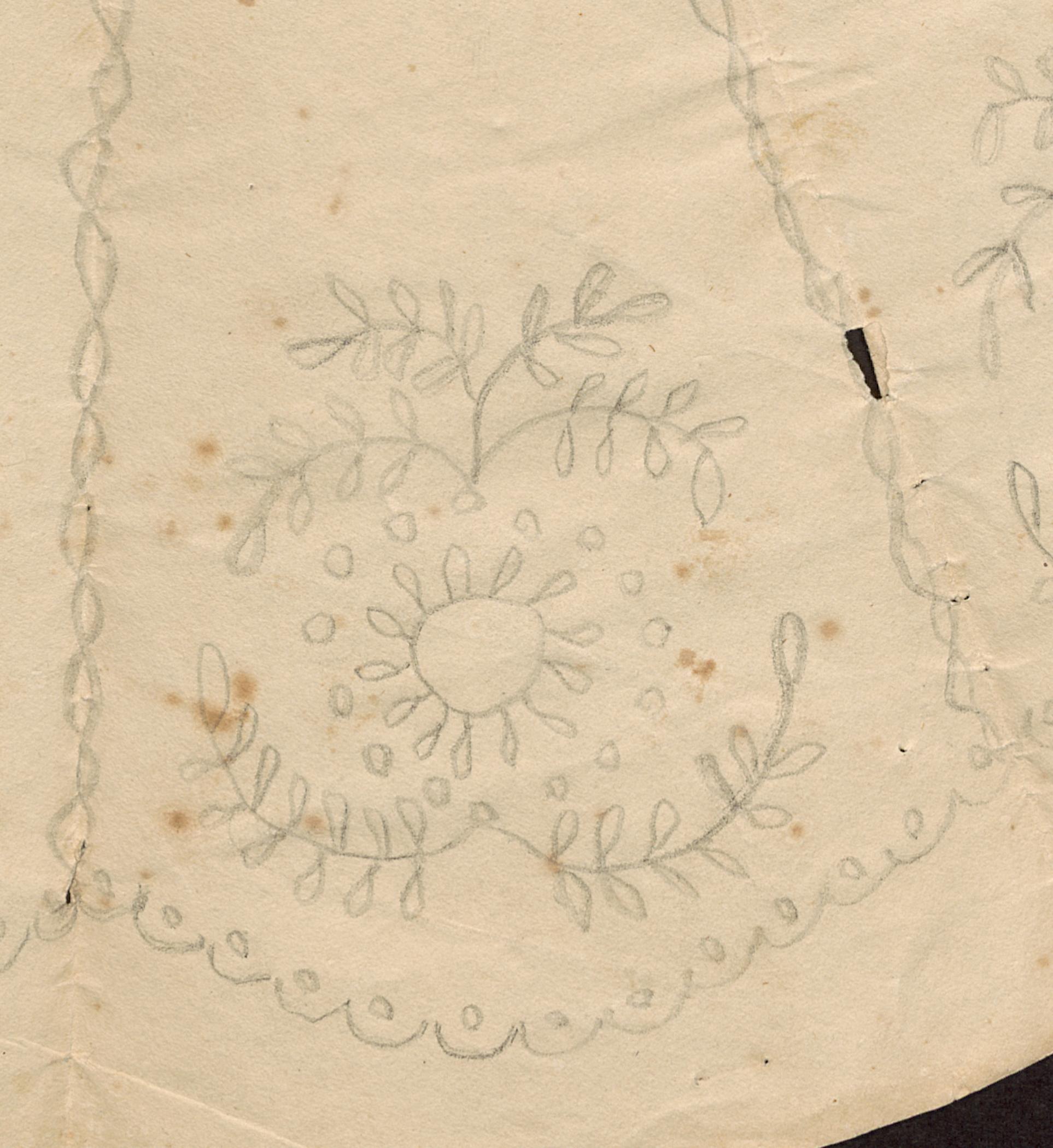 2013.0019 L Needlework pattern, detail
