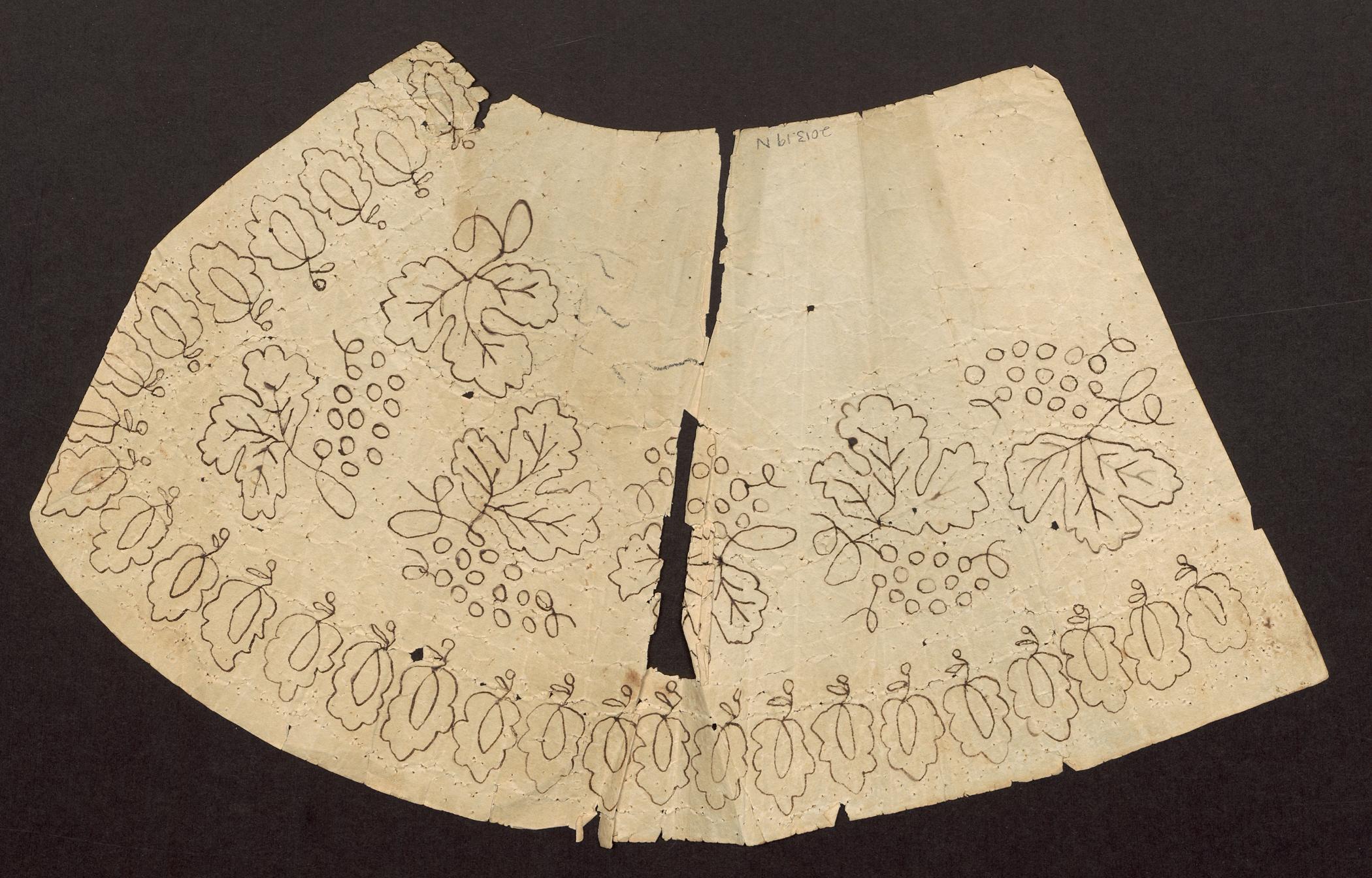 2013.0019 N Needlework pattern, reverse