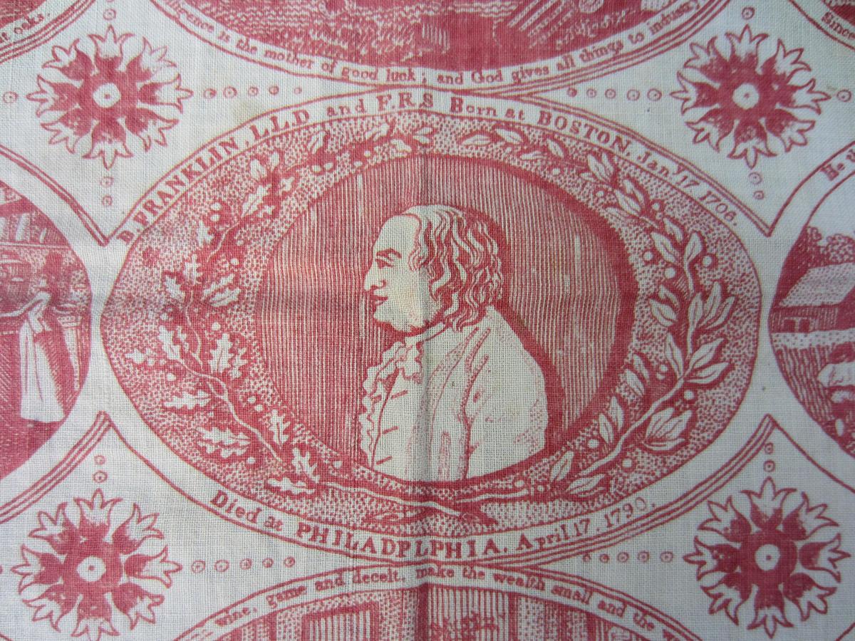 2013.0048.019 Handkerchief, Detail 1
