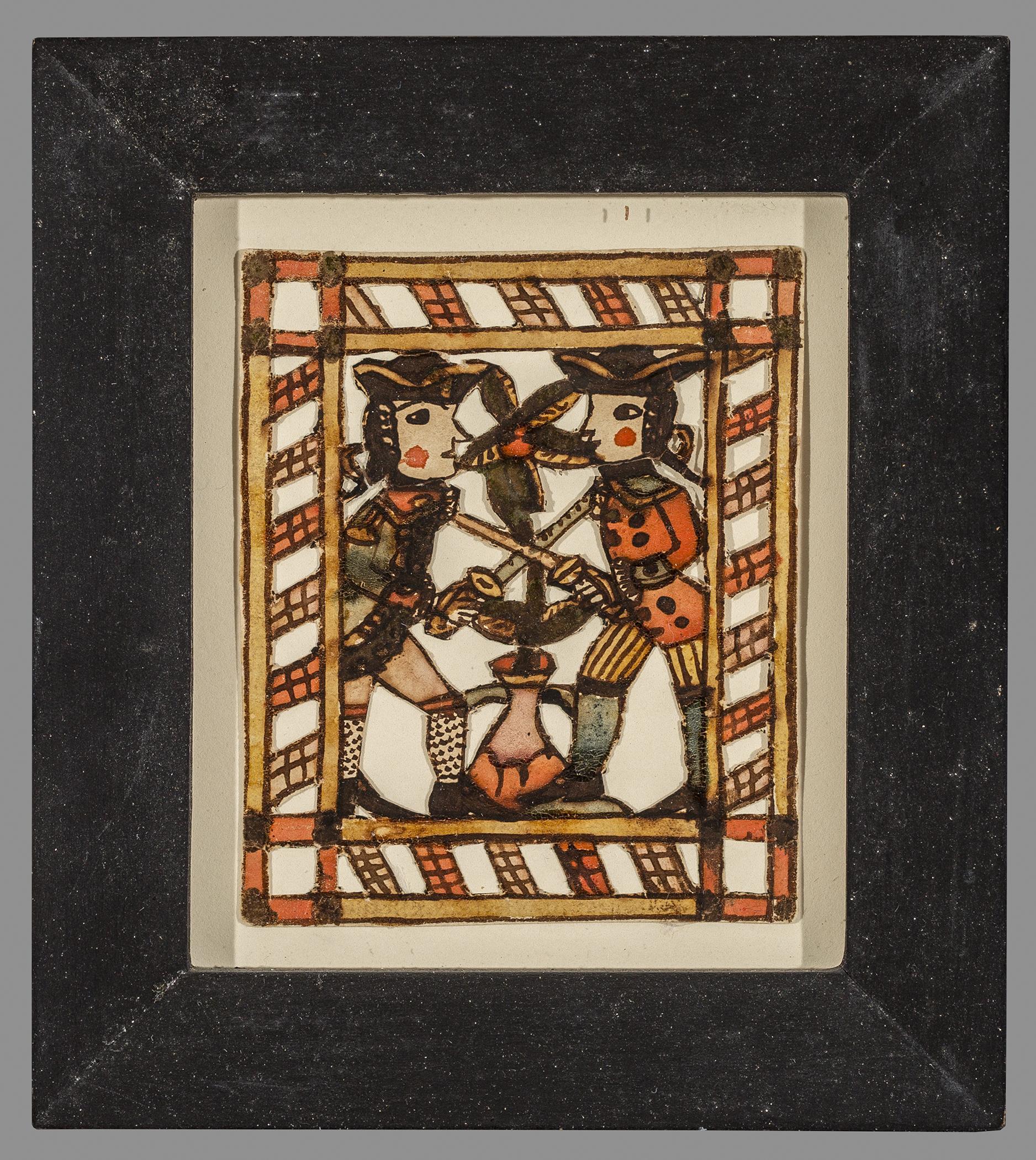 2013.0031.102 A Fraktur, B Frame, view 1