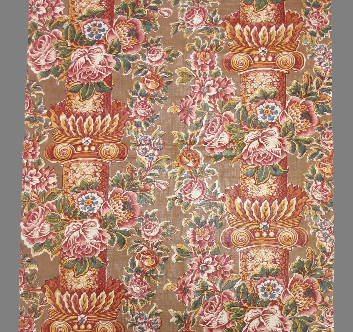T67 textile, printed design repeat