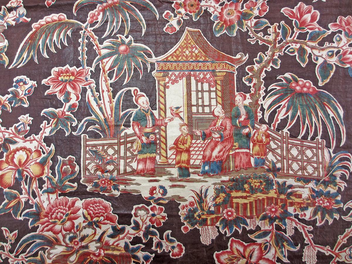 1969.8790 textile, printed detail