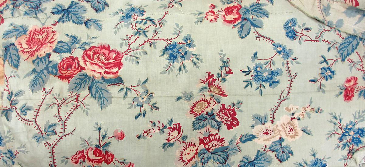 1969.8796 textile, printed repeat