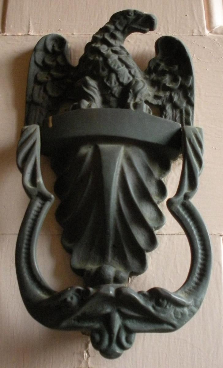 1969.8760 Door knocker, overall