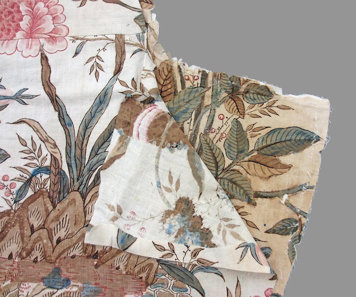 1969.4539 E textile, printed detail