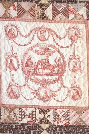1969.0566 Quilt (Detail 1, handkerchief)